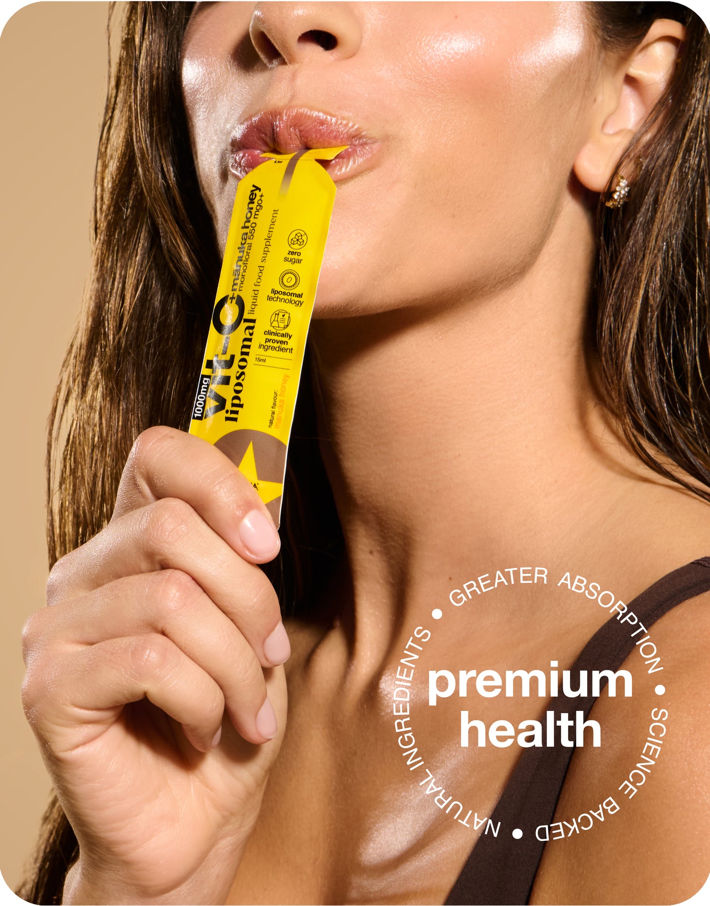 Vit-C 1000mg + Manuka Honey Liquid Liposomal