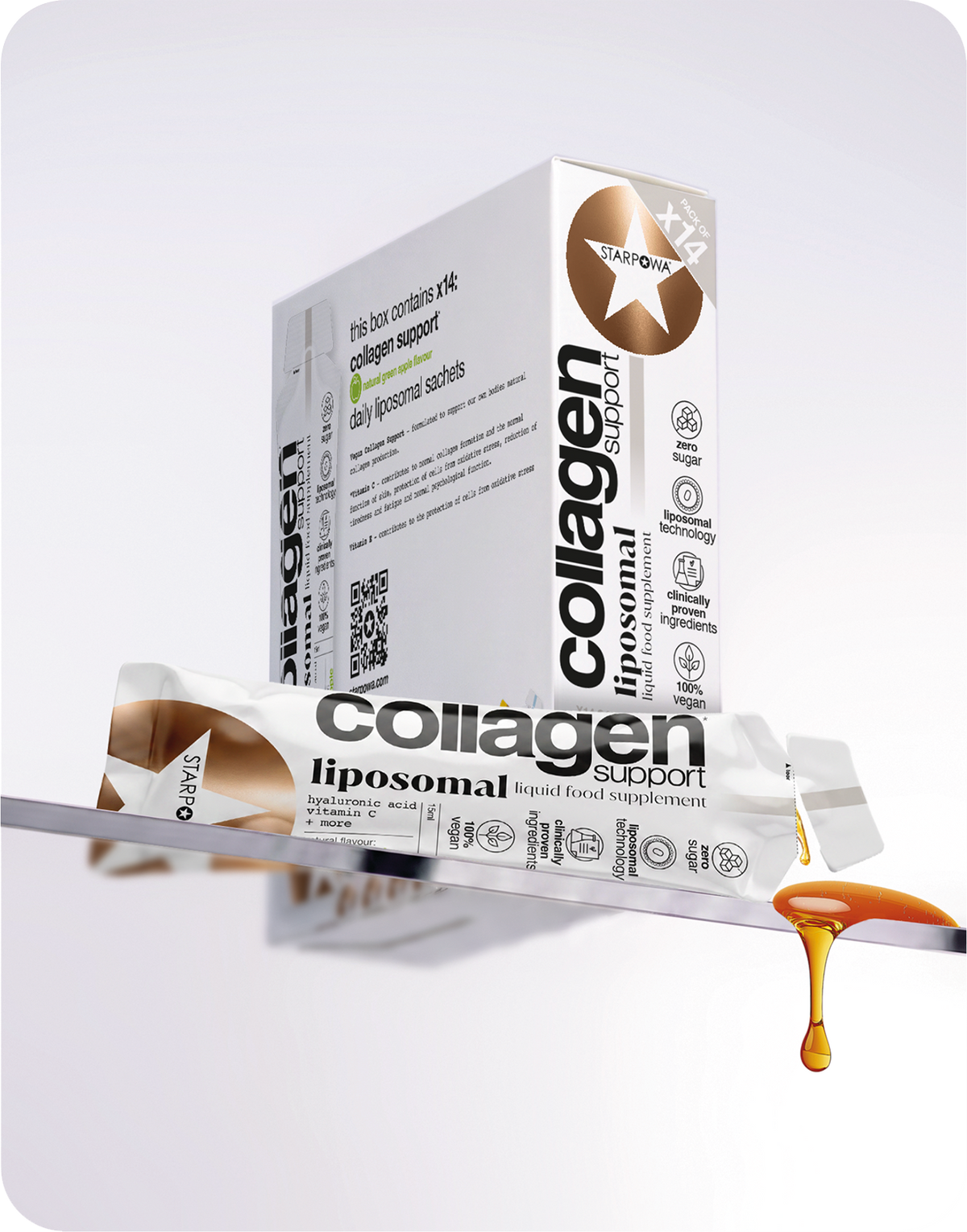 Vegan Collagen Support Liquid Liposomal