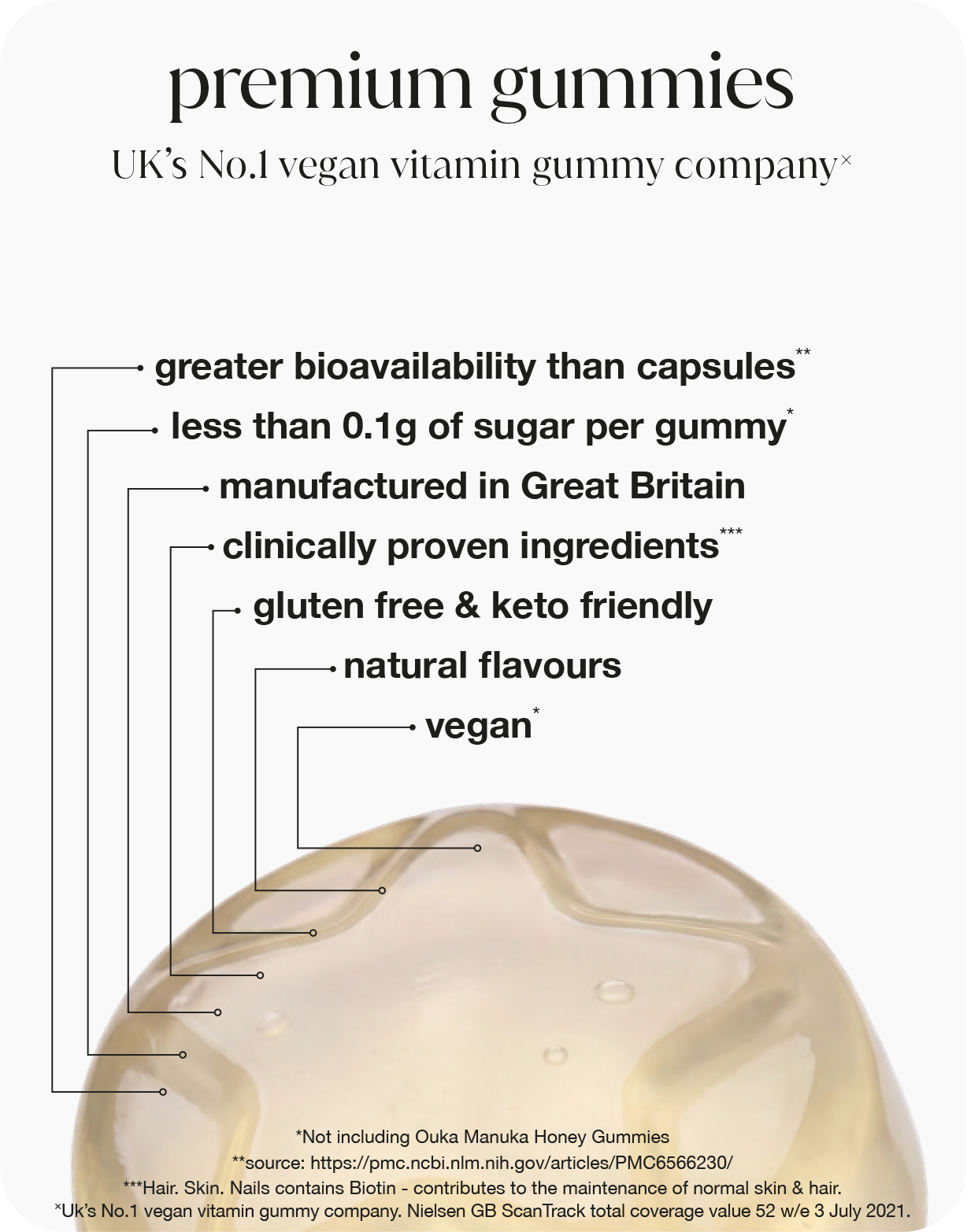 vegan collagen support gummies