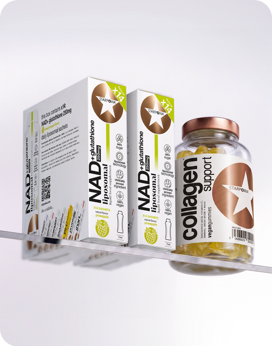 NAD+ Glutathione + Collagen Support