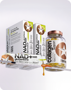 NAD+ Glutathione + Collagen Support