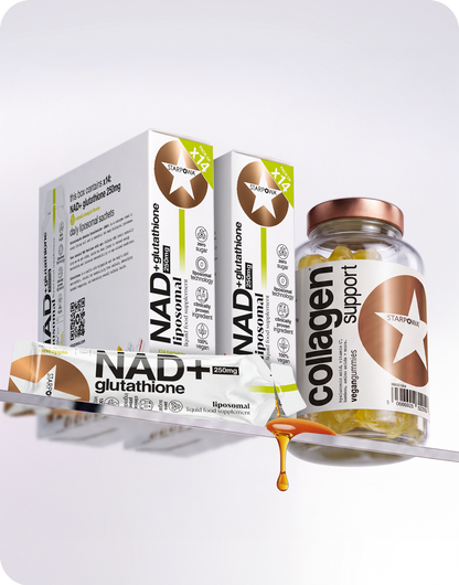 NAD+ Glutathione + Collagen Support