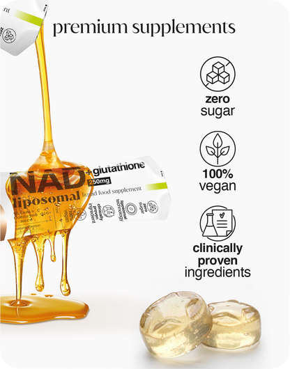 NAD+ Glutathione + Collagen Support