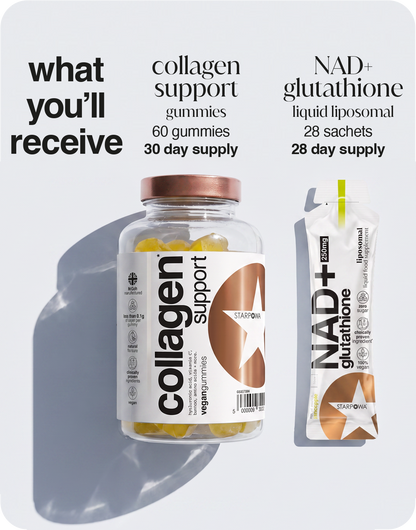 NAD+ Glutathione + Collagen Support