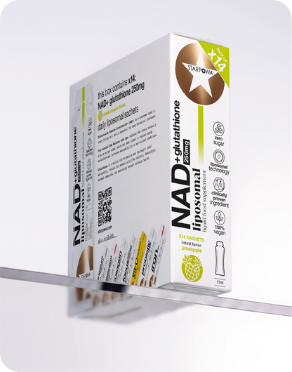 Nad+ Glutathione 250mg Liquid Liposomal - Bundle